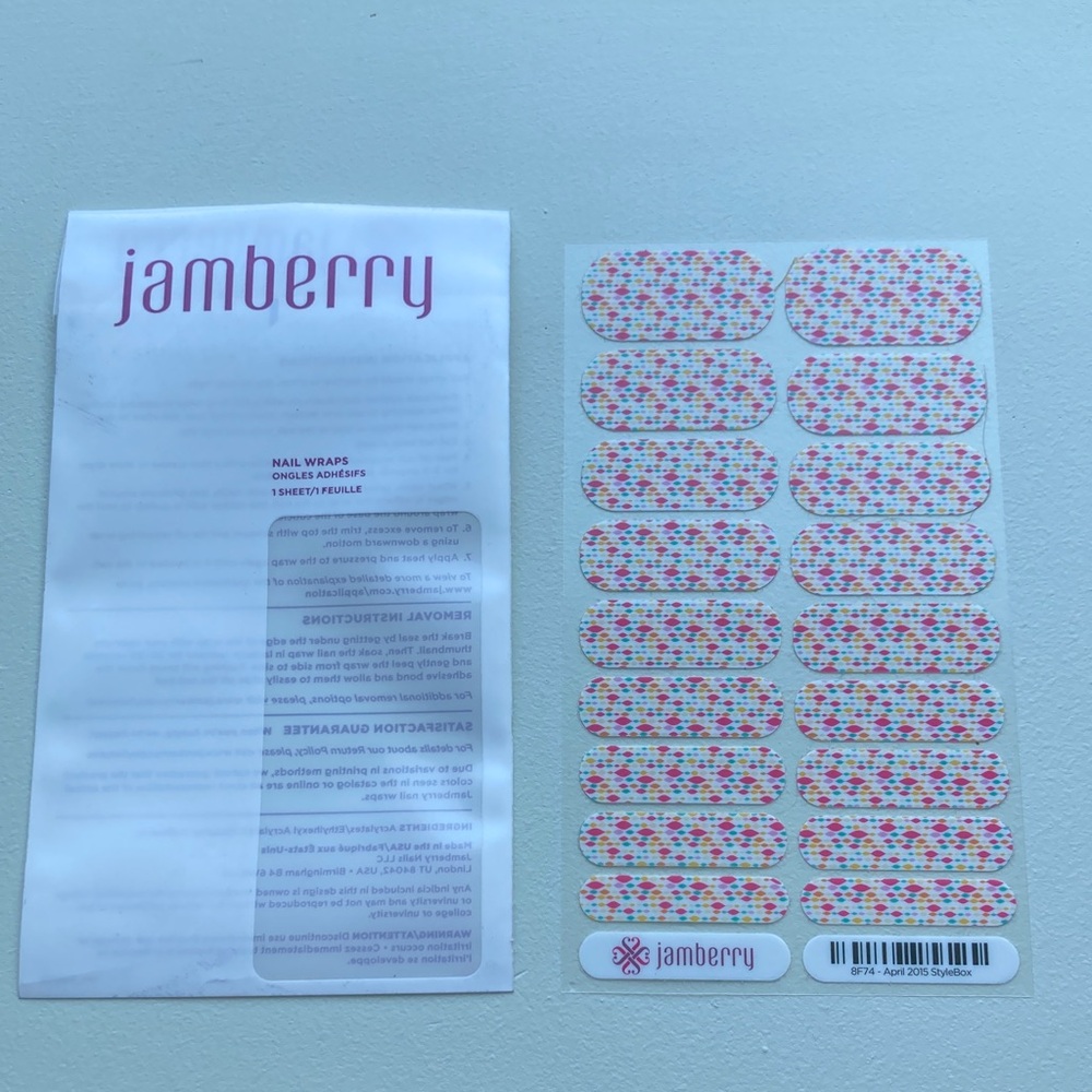 Jamberry April 2015 StyleBox Nail Wraps